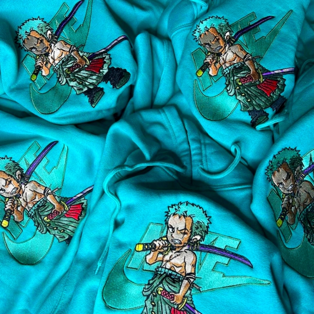 Rare One Piece Zoro Nike Noralache Hoodie
